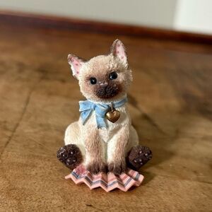 Calico kittens Priscilla Hillman 1997 “Siamese” chipped ear